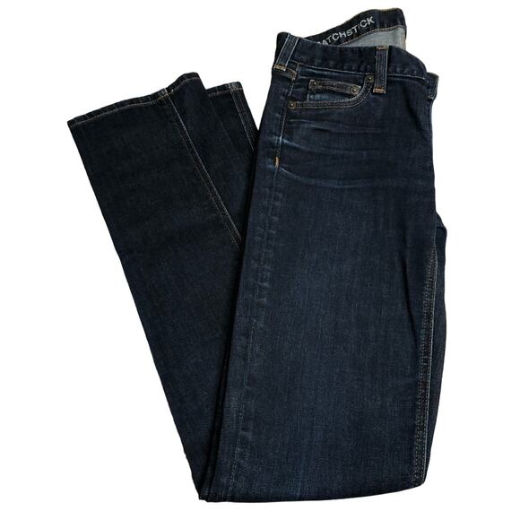 J Crew Matchstick Dark Wash Jeans Size 26R - Picture 1 of 10